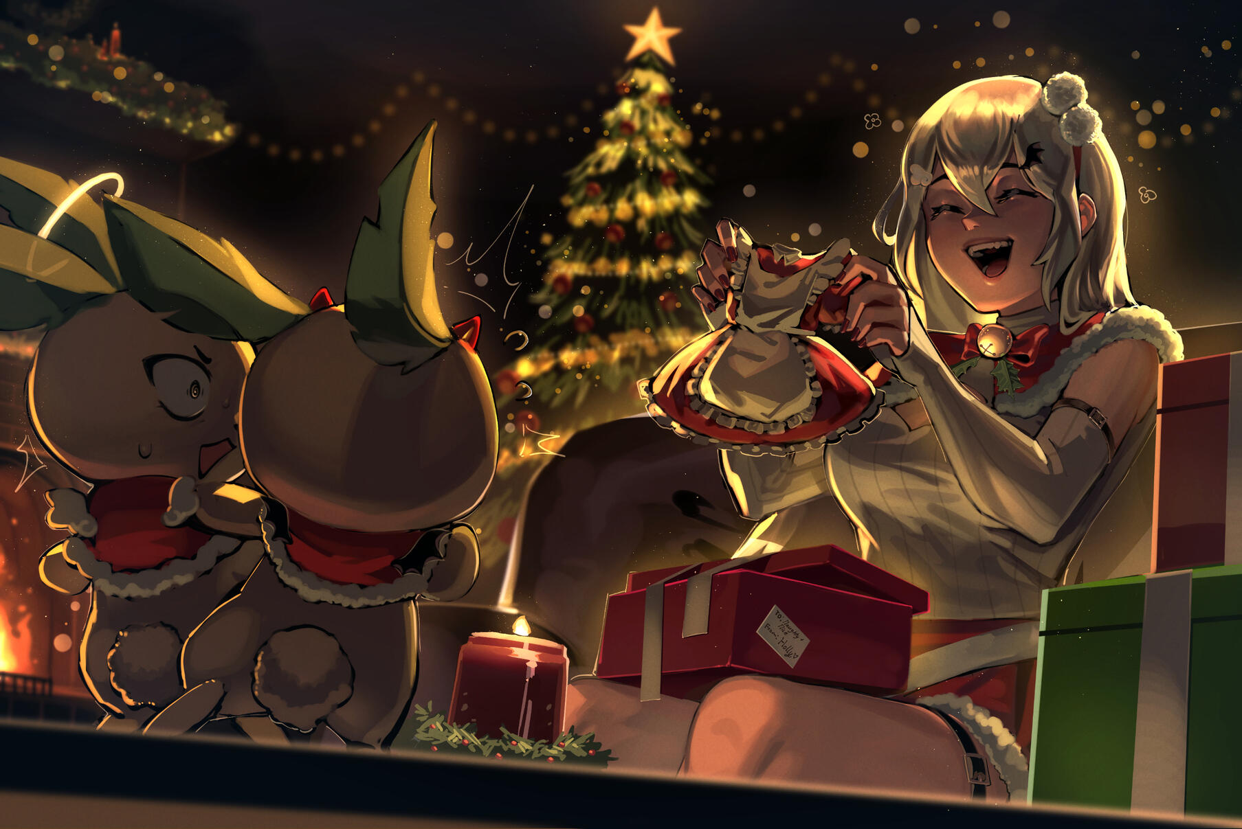 Holiday Matsuri 2022 Contest Winner | Characters designed by @mazamuno on X | Clip Studio Paint | 15 Hours
