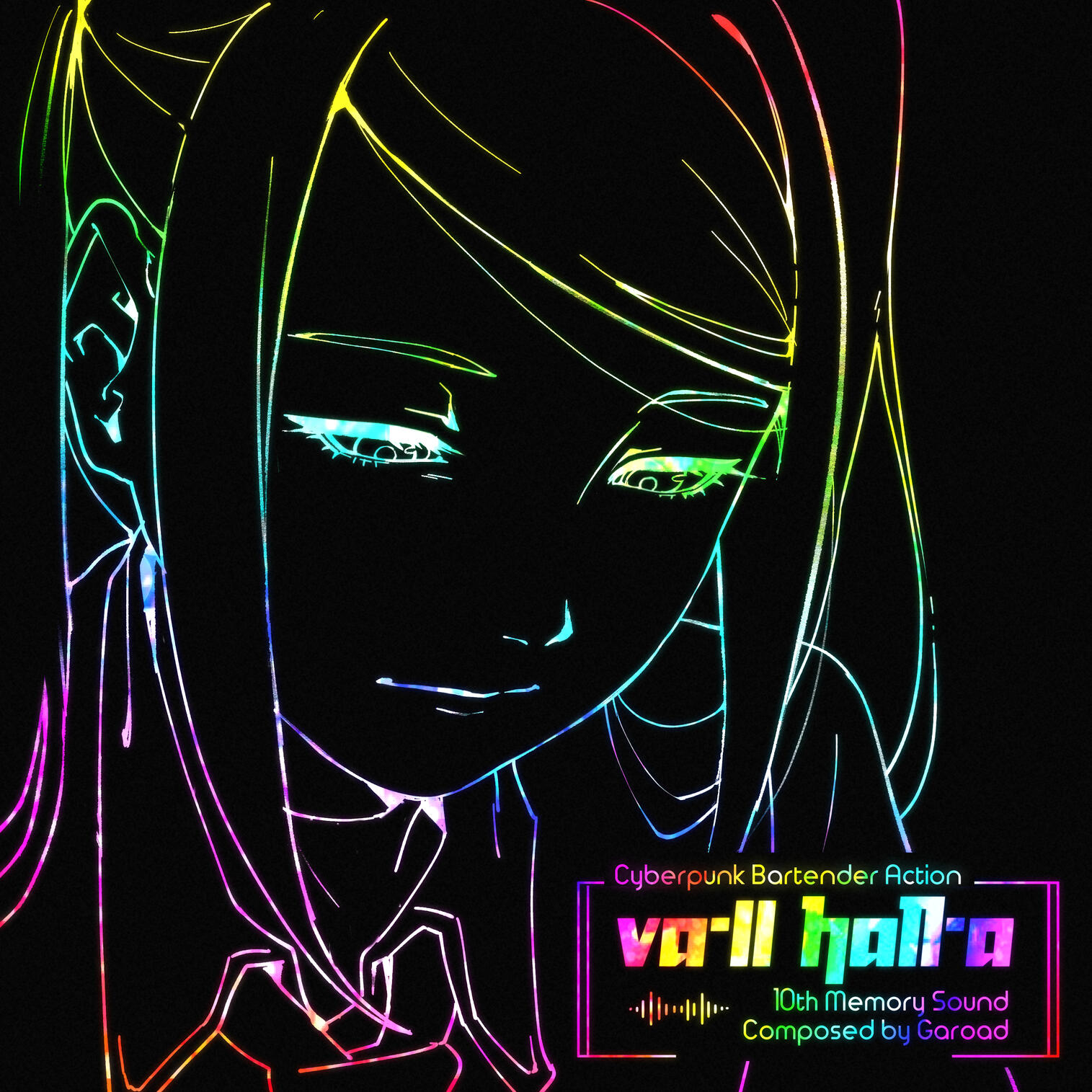 Album cover for VA-11 HALL-A: 10th Memory Sound by Garoad