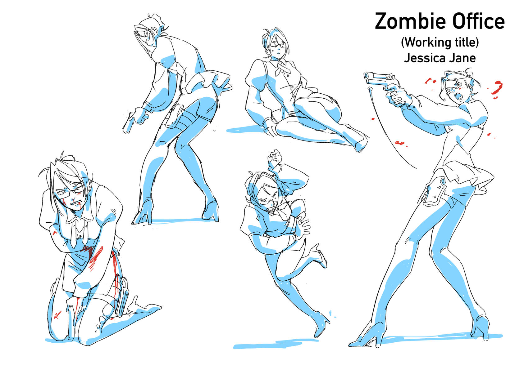 "Jessica Jane" Pose Sheet