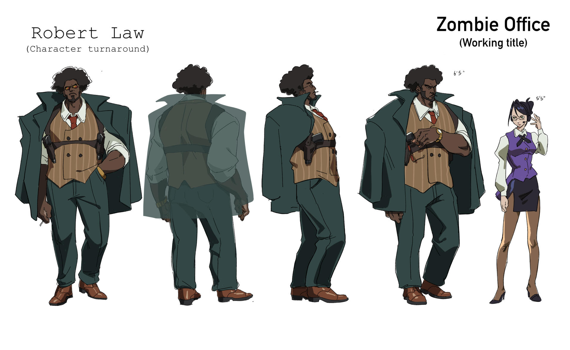 "Robert Law" Character Turnaround